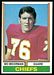 1974 Topps Mo Moorman football card