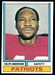 1974 Topps football card #408: Ralph Anderson