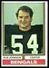 1974 Topps football card #424: Bob Johnson