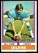 1974 Topps Bill Curry football card