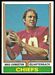 1974 Topps Mike Livingston football card