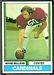 1974 Topps Wayne Mulligan football card