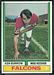 1974 Topps football card #473: Ken Burrow