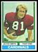 1974 Topps Jackie Smith football card