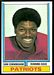 1974 Topps Sam Cunningham football card