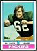 1974 Topps Bill Lueck football card