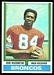 1974 Topps football card #63: Gene Washington