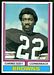 1974 Topps Clarence Scott football card