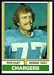 1974 Topps football card #72: Ron East