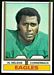 1974 Topps Al Nelson football card
