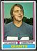 1974 Topps Pat Hughes football card