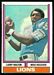 1974 Topps Larry Walton football card