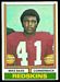1974 Topps Mike Bass football card