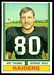 1974 Topps Art Thoms football card