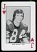 1974 West Virginia Playing Cards Bruce Huffman football card