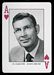 1974 West Virginia Playing Cards Leland Byrd football card