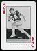 1974 West Virginia Playing Cards Tom Brandner football card