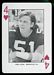1974 West Virginia Playing Cards Greg Dorn football card