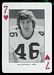 1974 West Virginia Playing Cards Jack Eastwood football card