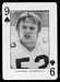 1974 West Virginia Playing Cards Al Gluchoski football card
