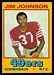 1974 Wonder Bread Jim Johnson football card