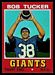 1974 Wonder Bread Bob Tucker football card