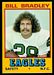 1974 Wonder Bread Bill Bradley football card