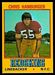 1974 Wonder Bread Chris Hanburger football card