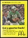 1975 McDonalds Quarterbacks Al Woodall football card