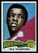 1975 Topps Bill Thompson football card