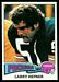 1975 Topps Larry Hefner football card
