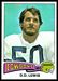 1975 Topps football card #118: D.D. Lewis