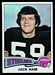 1975 Topps Jack Ham football card