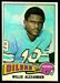 1975 Topps Willie Alexander football card