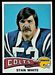 1975 Topps football card #144: Stan White