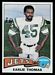 1975 Topps Earlie Thomas football card