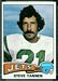 1975 Topps Steve Tannen football card