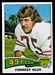 1975 Topps Forrest Blue football card