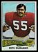 1975 Topps football card #187: Pete Duranko