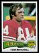 1975 Topps Tom Mitchell football card