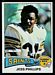 1975 Topps Jess Phillips football card