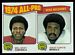 1975 Topps 1974 All-Pro Receivers football card