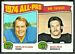 1975 Topps 1974 All-Pro Defensive Tackles football card