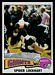 1975 Topps Spider Lockhart football card