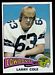 1975 Topps Larry Cole football card