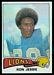1975 Topps Ron Jessie football card