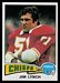 1975 Topps Jim Lynch football card