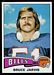 1975 Topps Bruce Jarvis football card