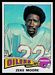 1975 Topps Zeke Moore football card