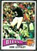 1975 Topps John Leypoldt football card